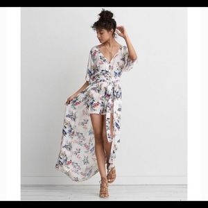 AE Kimono Maxi Romper